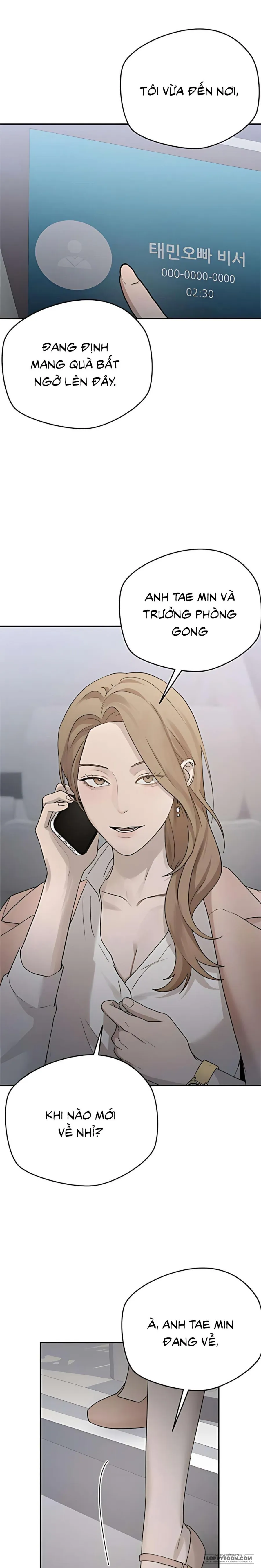 [18+] Cô Thư Ký Giữa Hai Người Đàn Ông - Chap 13 - Trang 2