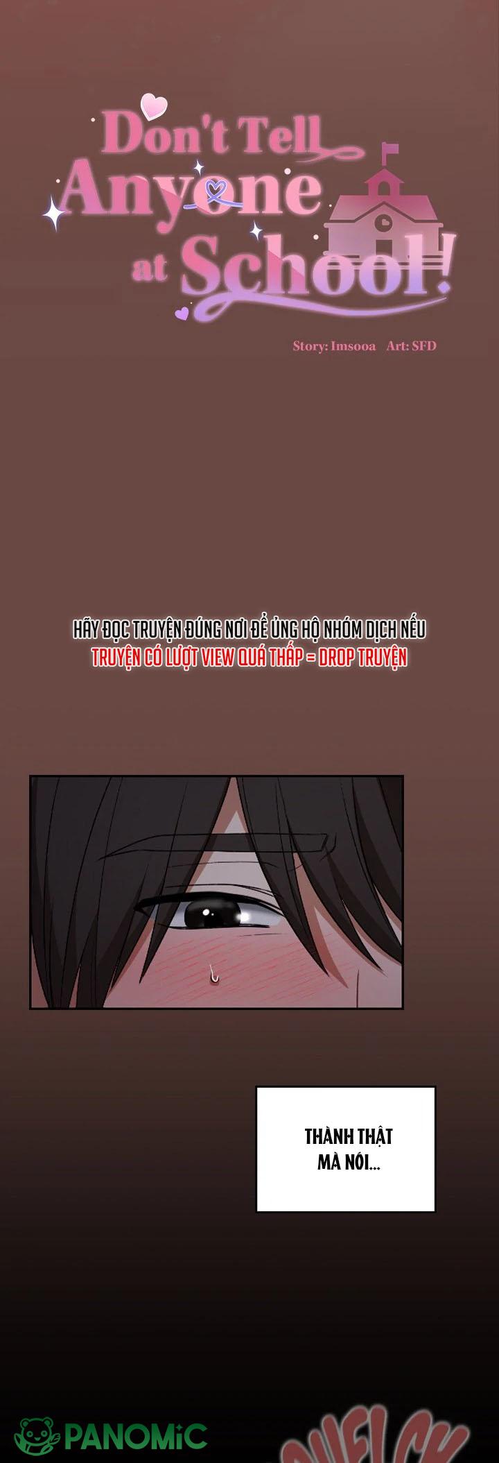 [18+] Đừng nói với ai ở trường! - Chap 13 - Trang 11
