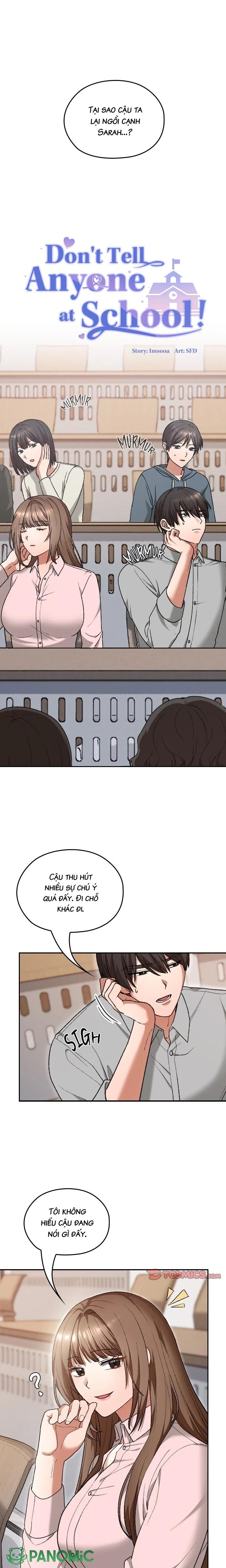 [18+] Đừng nói với ai ở trường! - Chap 6 - Trang 9