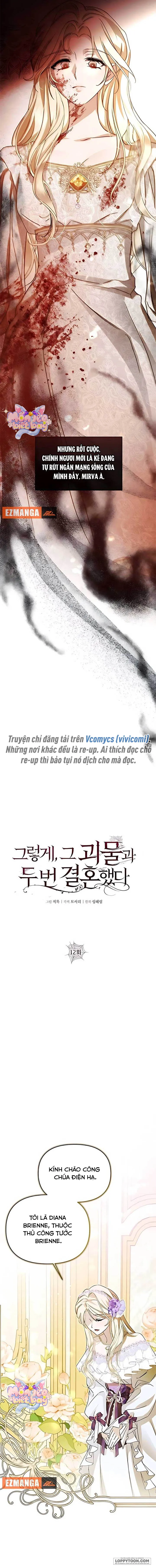 [18+] Lần Thứ Hai Tôi Kết Hôn Với Quái Vật - Chap 12 - Trang 7