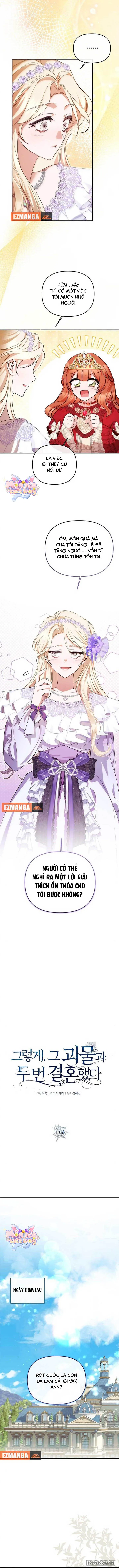 [18+] Lần Thứ Hai Tôi Kết Hôn Với Quái Vật - Chap 13 - Trang 5