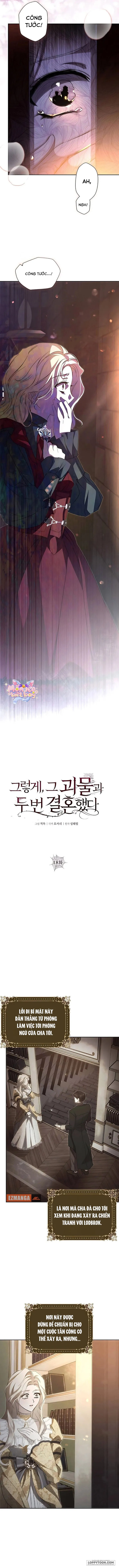 [18+] Lần Thứ Hai Tôi Kết Hôn Với Quái Vật - Chap 18 - Trang 3