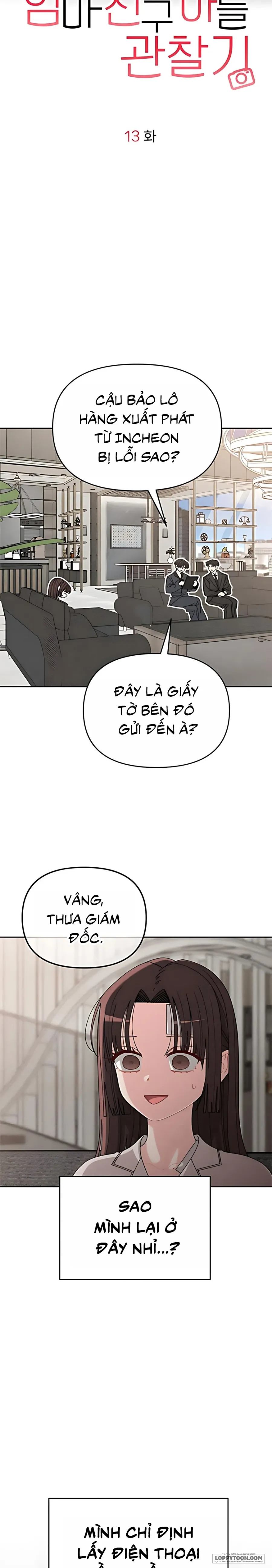 [18+] Nhật Ký Quan Sát Con Trai Bạn Mẹ - Chap 13 - Trang 14