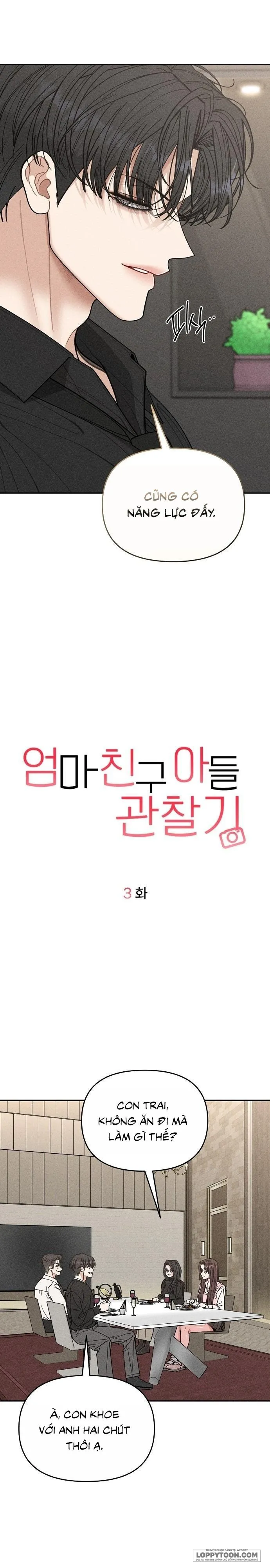 [18+] Nhật Ký Quan Sát Con Trai Bạn Mẹ - Chap 3 - Trang 13