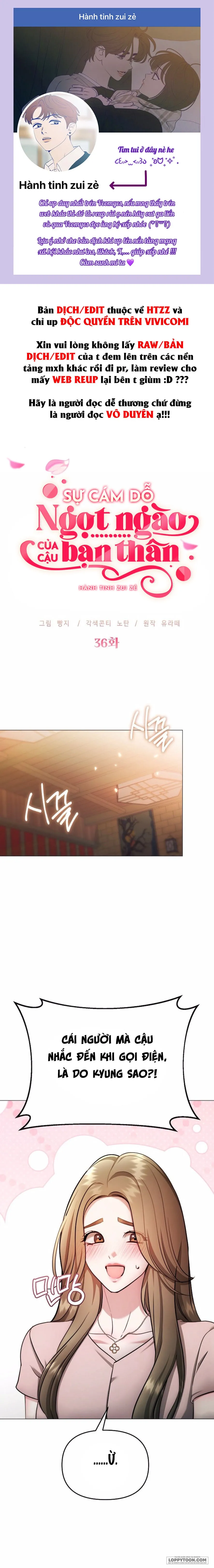 〖18+〗Sự Cám Dỗ Ngọt Ngào Của Cậu Bạn Thân - Chap 36 - Trang 1