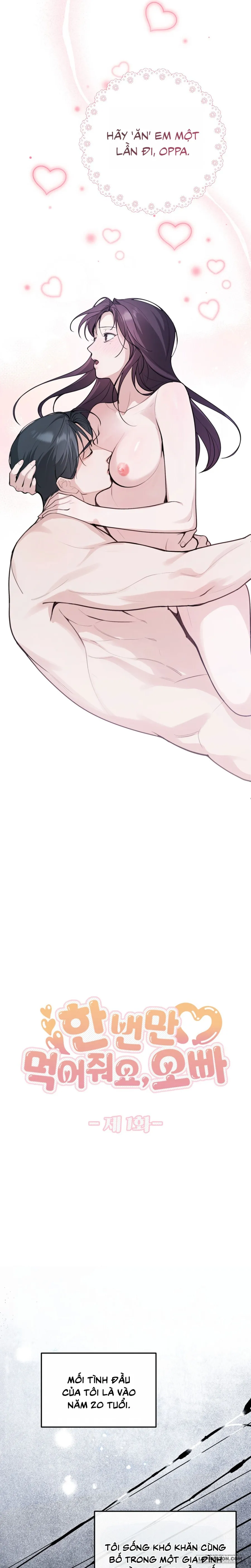 [19+] Ăn Em Một Lần Thôi, Oppa - Chap 1 - Trang 24