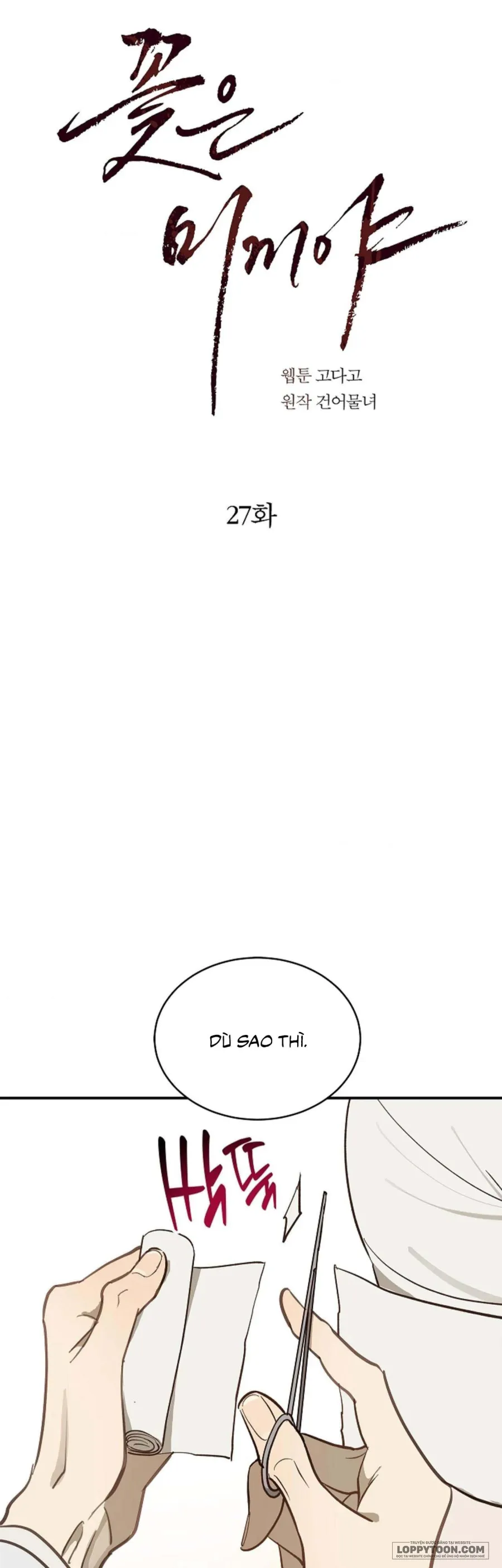 [19+] Đóa Hoa Là Mồi Nhử - Chap 27 - Trang 39