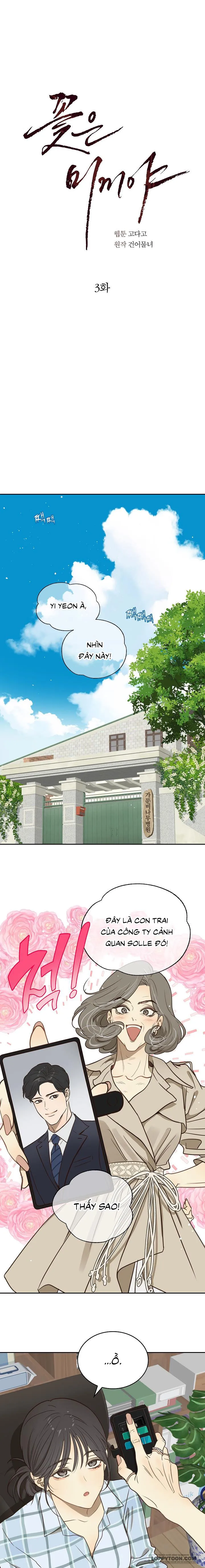 [19+] Đóa Hoa Là Mồi Nhử - Chap 3 - Trang 1