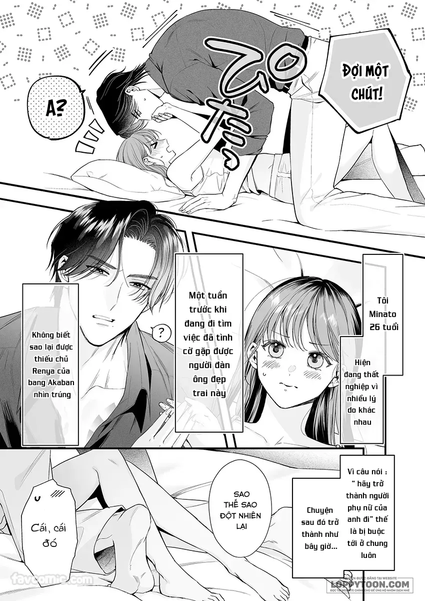 [21+] Cấm Dục Bạn Trai Xã Hội Đen – Và Cái Kết Khi Vào Khách Sạn. - Chap 1 - Trang 7