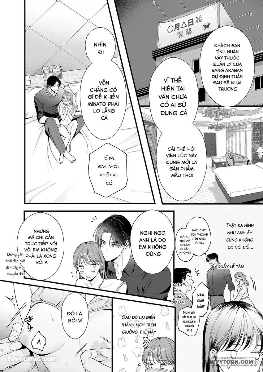 [21+] Cấm Dục Bạn Trai Xã Hội Đen – Và Cái Kết Khi Vào Khách Sạn. - Chap 2 - Trang 6