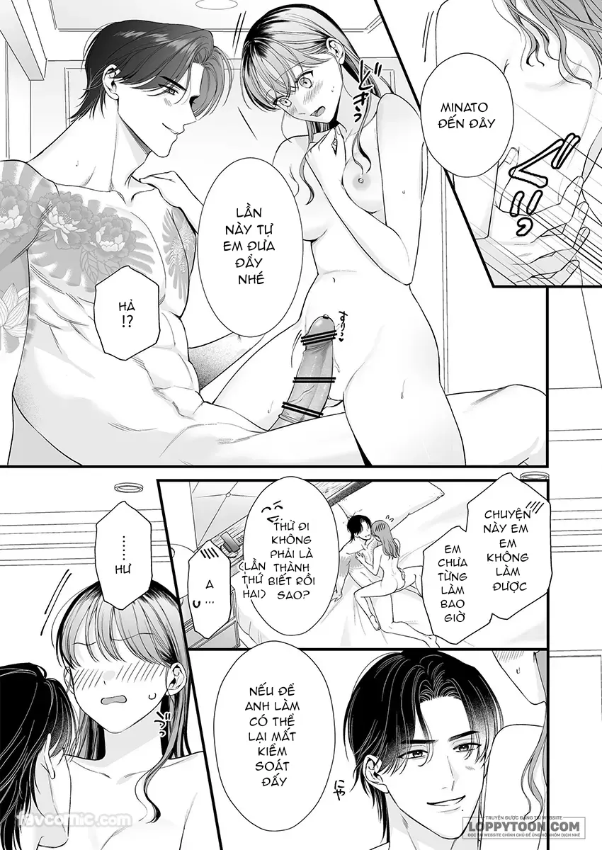 [21+] Cấm Dục Bạn Trai Xã Hội Đen – Và Cái Kết Khi Vào Khách Sạn. - Chap 4 - Trang 18