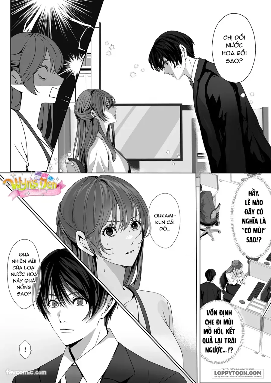 [21+] Nghe nói không được tăng ca cùng chàng trai sói Oukami. - Chap 1 - Trang 8