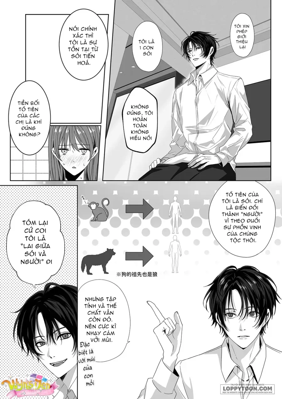 [21+] Nghe nói không được tăng ca cùng chàng trai sói Oukami. - Chap 3 - Trang 11