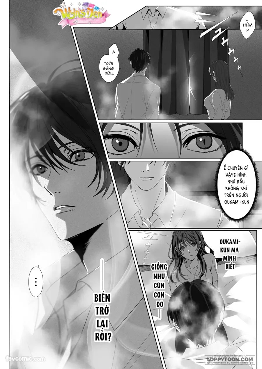 [21+] Nghe nói không được tăng ca cùng chàng trai sói Oukami. - Chap 3 - Trang 15