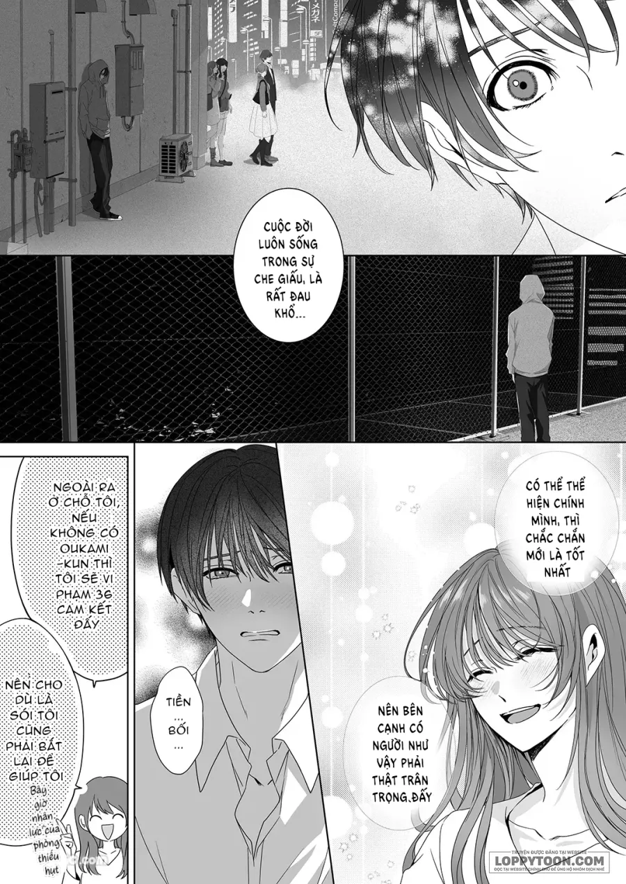 [21+] Nghe nói không được tăng ca cùng chàng trai sói Oukami. - Chap 4 - Trang 6