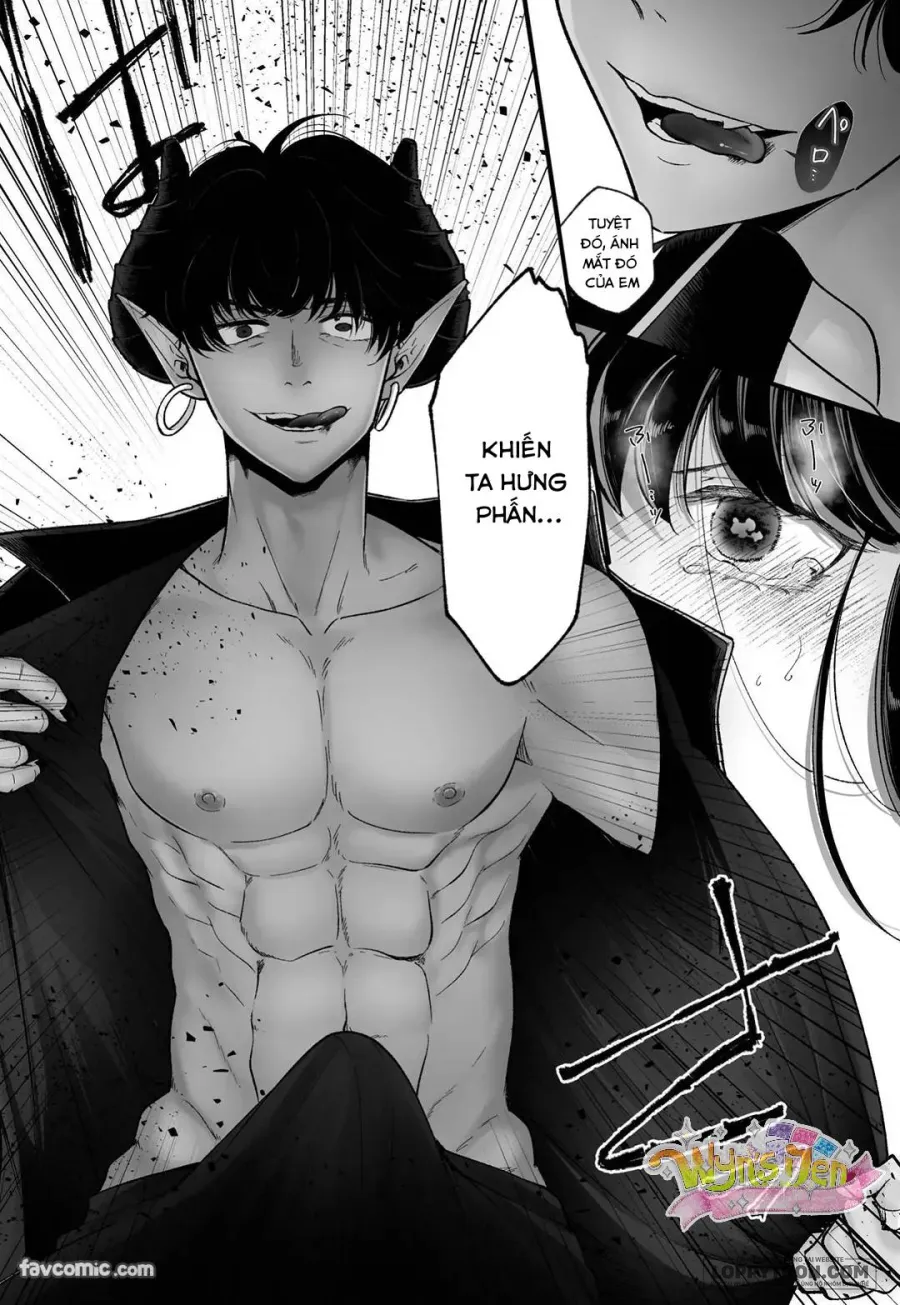 [21+] Nữ anh hùng chuyển sinh thất bại bị giam giữ và rơi vào tình yêu mãnh liệt của Ma Vương. - Chap 2 - Trang 21