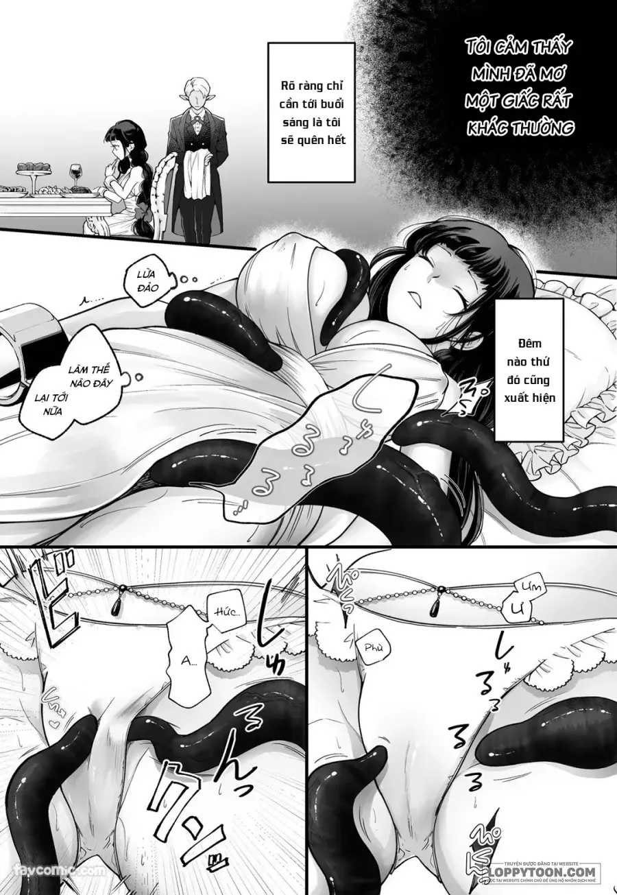 [21+] Nữ anh hùng chuyển sinh thất bại bị giam giữ và rơi vào tình yêu mãnh liệt của Ma Vương. - Chap 2 - Trang 5