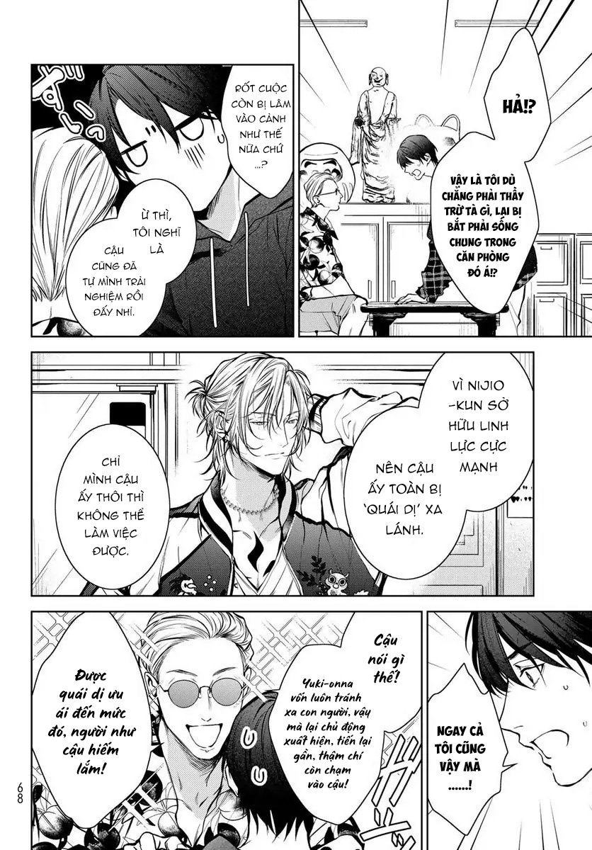 Bạn cùng phòng ồn ào: Vô gia cư nên tôi bắt đầu sống chung với một anh chàng đẹp trai trong căn hộ ma ám - Chap 15 - Trang 24