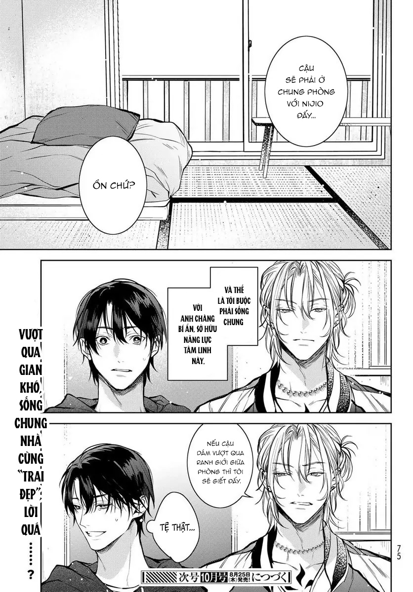 Bạn cùng phòng ồn ào: Vô gia cư nên tôi bắt đầu sống chung với một anh chàng đẹp trai trong căn hộ ma ám - Chap 15 - Trang 31