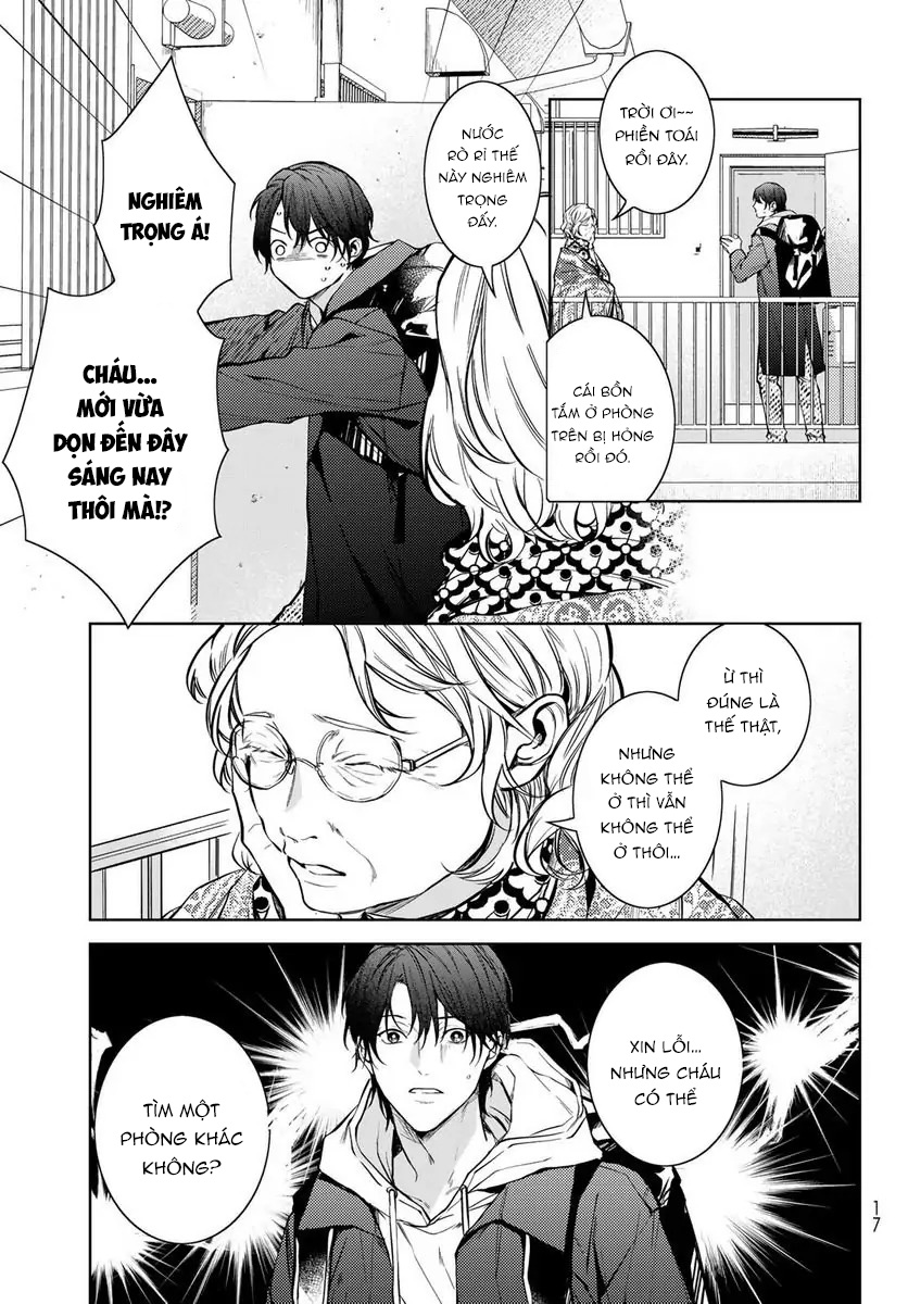 Bạn cùng phòng ồn ào: Vô gia cư nên tôi bắt đầu sống chung với một anh chàng đẹp trai trong căn hộ ma ám - Chap 1 - Trang 8