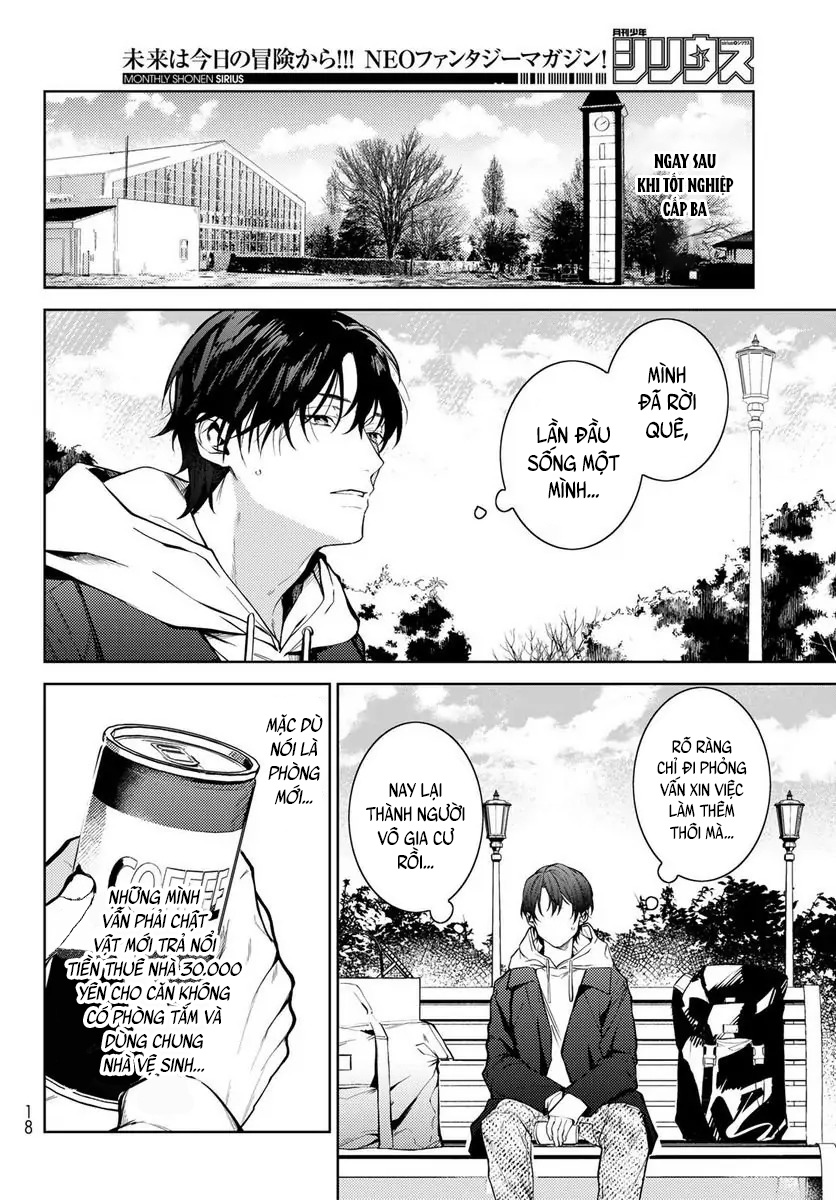 Bạn cùng phòng ồn ào: Vô gia cư nên tôi bắt đầu sống chung với một anh chàng đẹp trai trong căn hộ ma ám - Chap 1 - Trang 9