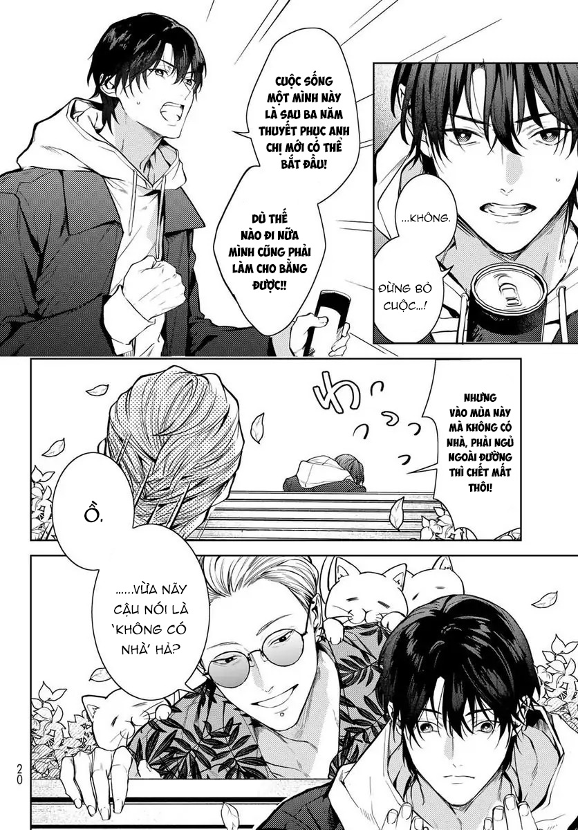 Bạn cùng phòng ồn ào: Vô gia cư nên tôi bắt đầu sống chung với một anh chàng đẹp trai trong căn hộ ma ám - Chap 1 - Trang 11
