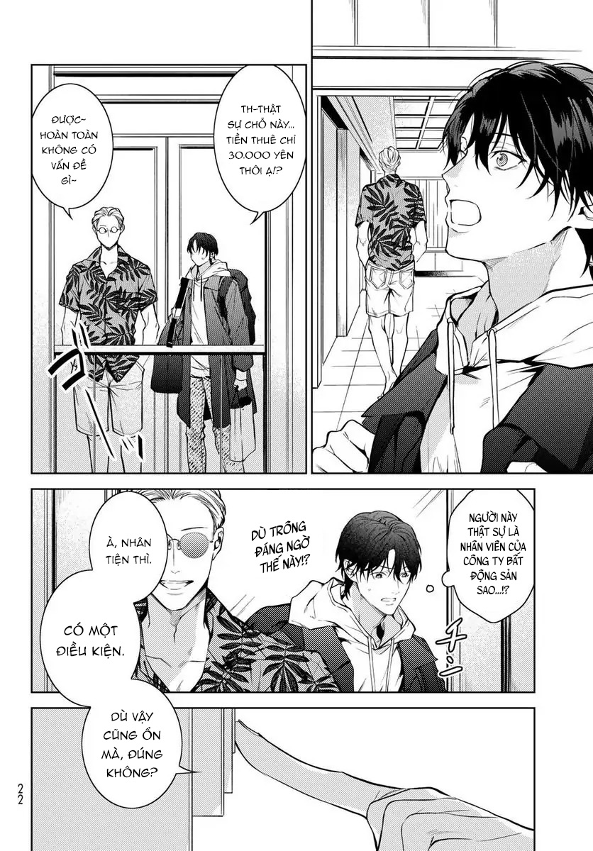 Bạn cùng phòng ồn ào: Vô gia cư nên tôi bắt đầu sống chung với một anh chàng đẹp trai trong căn hộ ma ám - Chap 1 - Trang 13