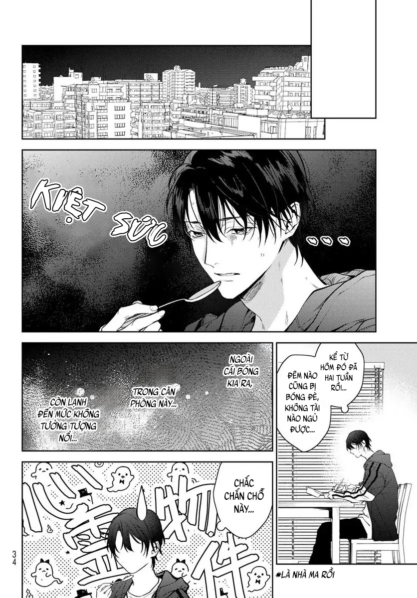 Bạn cùng phòng ồn ào: Vô gia cư nên tôi bắt đầu sống chung với một anh chàng đẹp trai trong căn hộ ma ám - Chap 1 - Trang 25