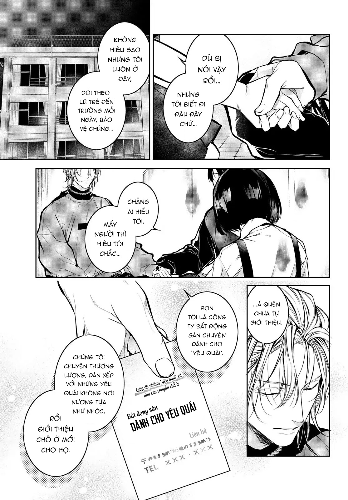 Bạn cùng phòng ồn ào: Vô gia cư nên tôi bắt đầu sống chung với một anh chàng đẹp trai trong căn hộ ma ám - Chap 2 - Trang 7