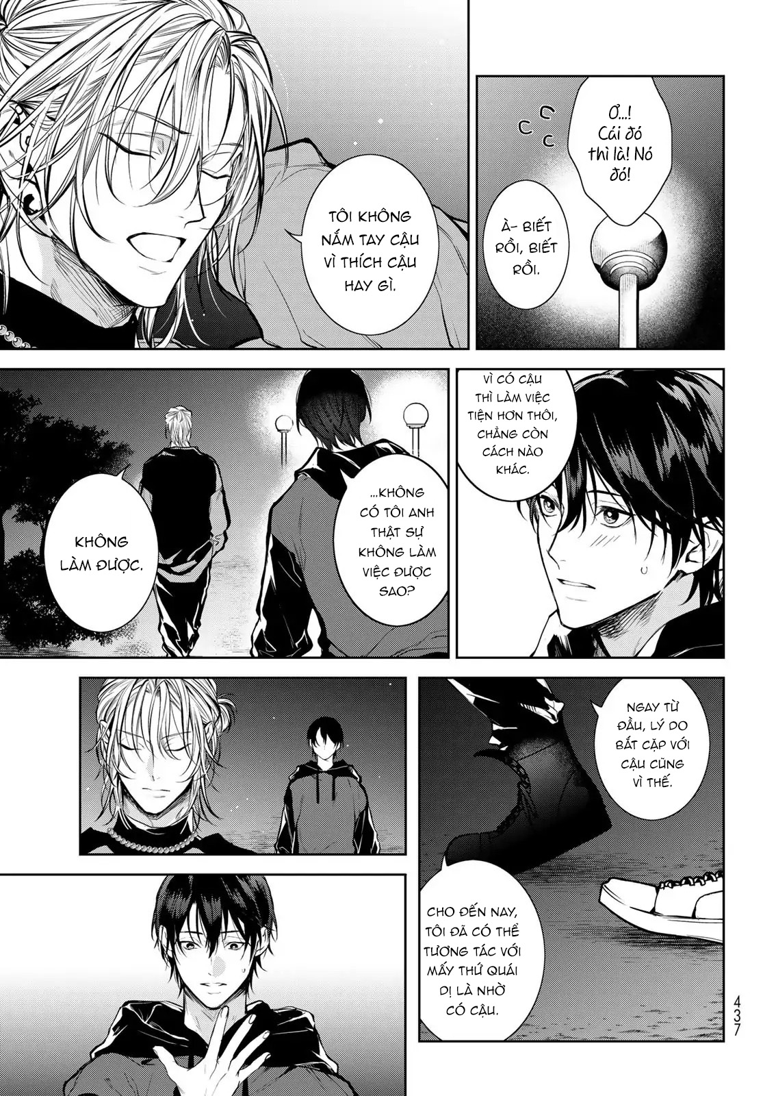 Bạn cùng phòng ồn ào: Vô gia cư nên tôi bắt đầu sống chung với một anh chàng đẹp trai trong căn hộ ma ám - Chap 2 - Trang 11