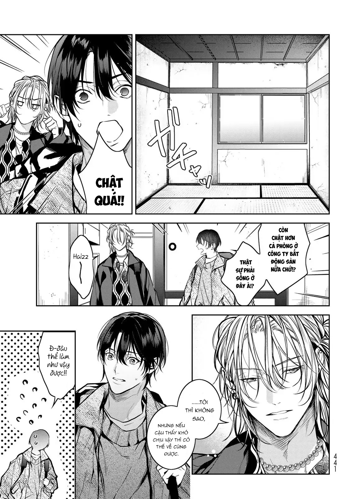 Bạn cùng phòng ồn ào: Vô gia cư nên tôi bắt đầu sống chung với một anh chàng đẹp trai trong căn hộ ma ám - Chap 2 - Trang 15