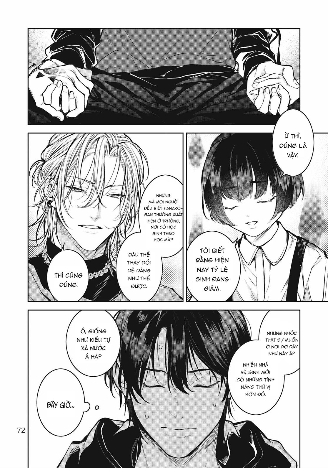 Bạn cùng phòng ồn ào: Vô gia cư nên tôi bắt đầu sống chung với một anh chàng đẹp trai trong căn hộ ma ám - Chap 2 - Trang 4