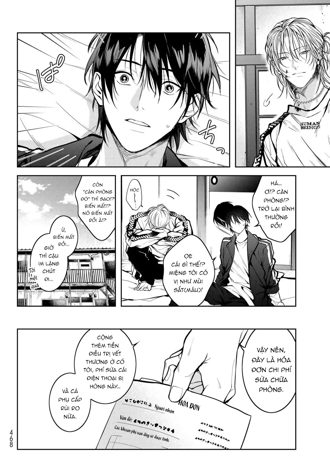 Bạn cùng phòng ồn ào: Vô gia cư nên tôi bắt đầu sống chung với một anh chàng đẹp trai trong căn hộ ma ám - Chap 2 - Trang 42