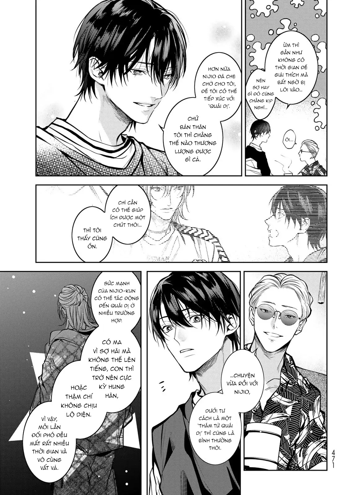 Bạn cùng phòng ồn ào: Vô gia cư nên tôi bắt đầu sống chung với một anh chàng đẹp trai trong căn hộ ma ám - Chap 2 - Trang 45