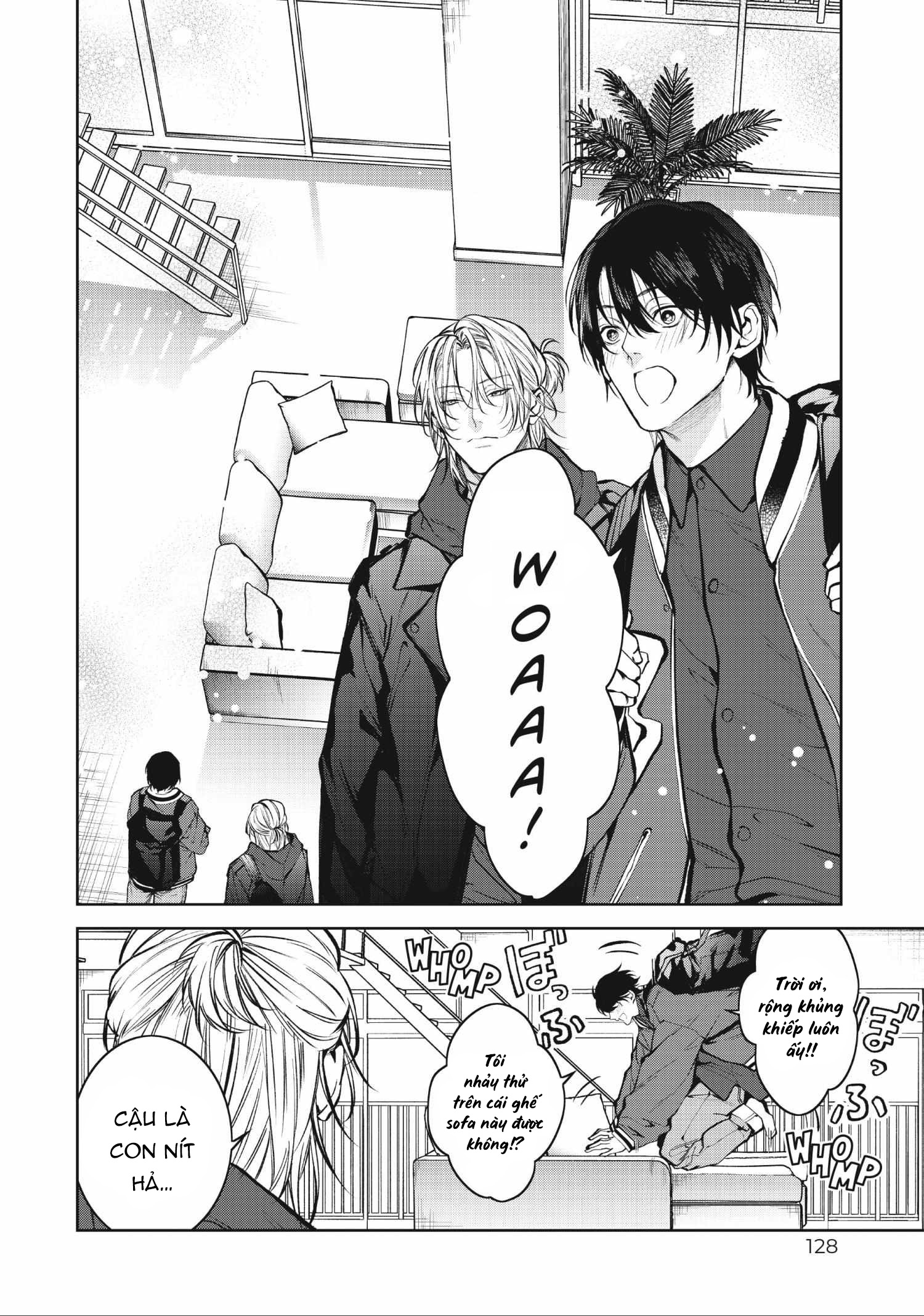 Bạn cùng phòng ồn ào: Vô gia cư nên tôi bắt đầu sống chung với một anh chàng đẹp trai trong căn hộ ma ám - Chap 3 - Trang 12