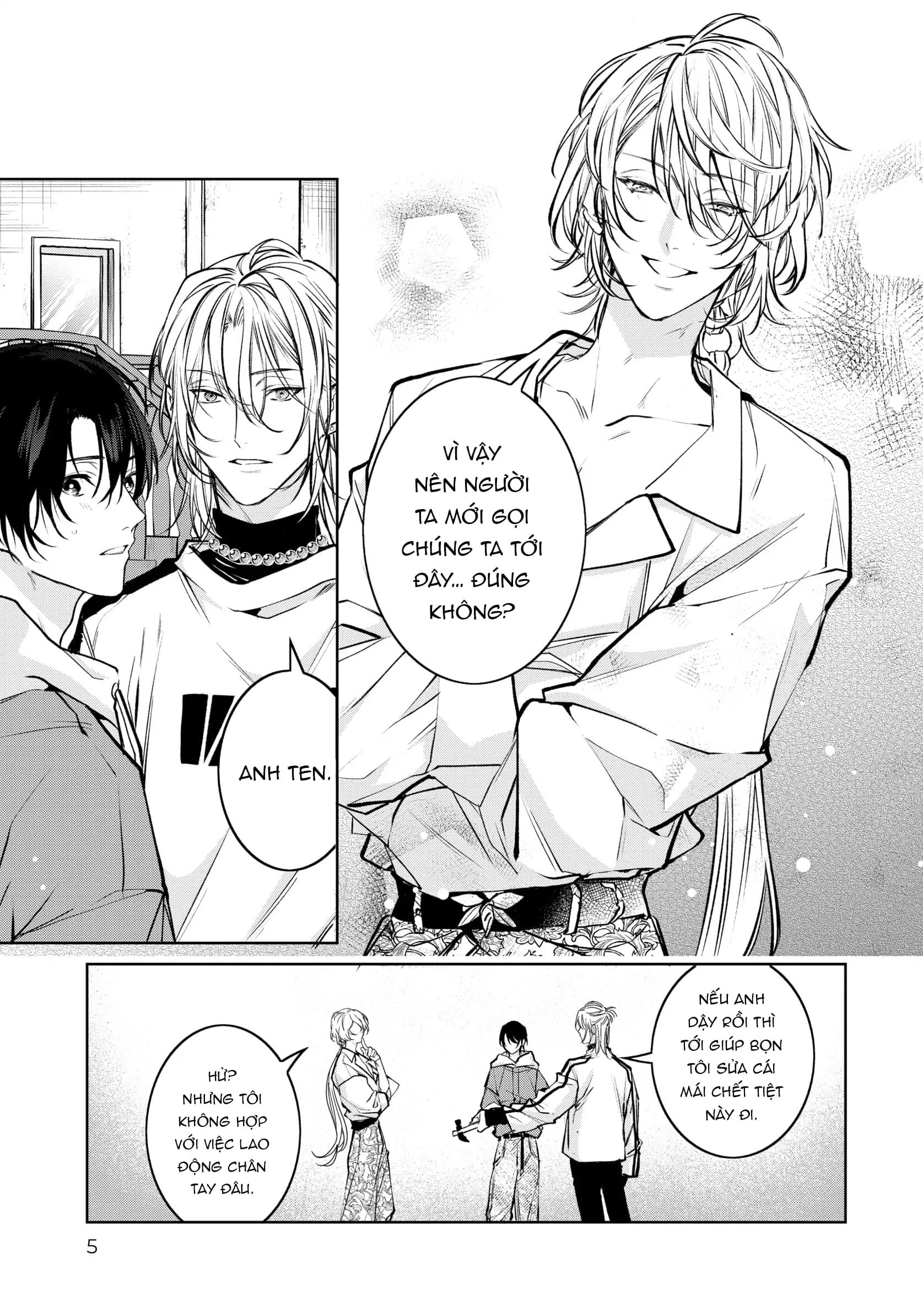 Bạn cùng phòng ồn ào: Vô gia cư nên tôi bắt đầu sống chung với một anh chàng đẹp trai trong căn hộ ma ám - Chap 5 - Trang 6