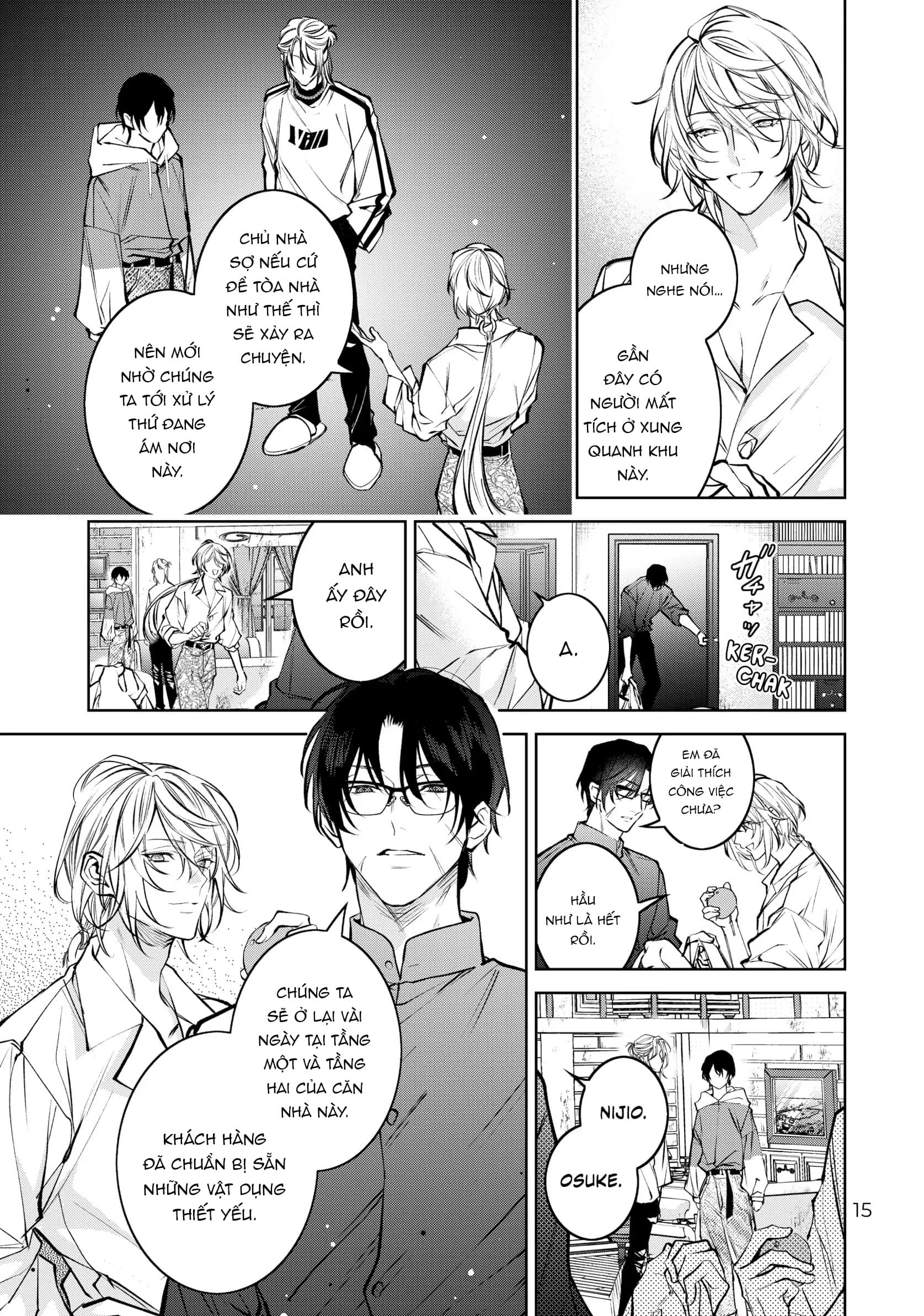 Bạn cùng phòng ồn ào: Vô gia cư nên tôi bắt đầu sống chung với một anh chàng đẹp trai trong căn hộ ma ám - Chap 5 - Trang 16