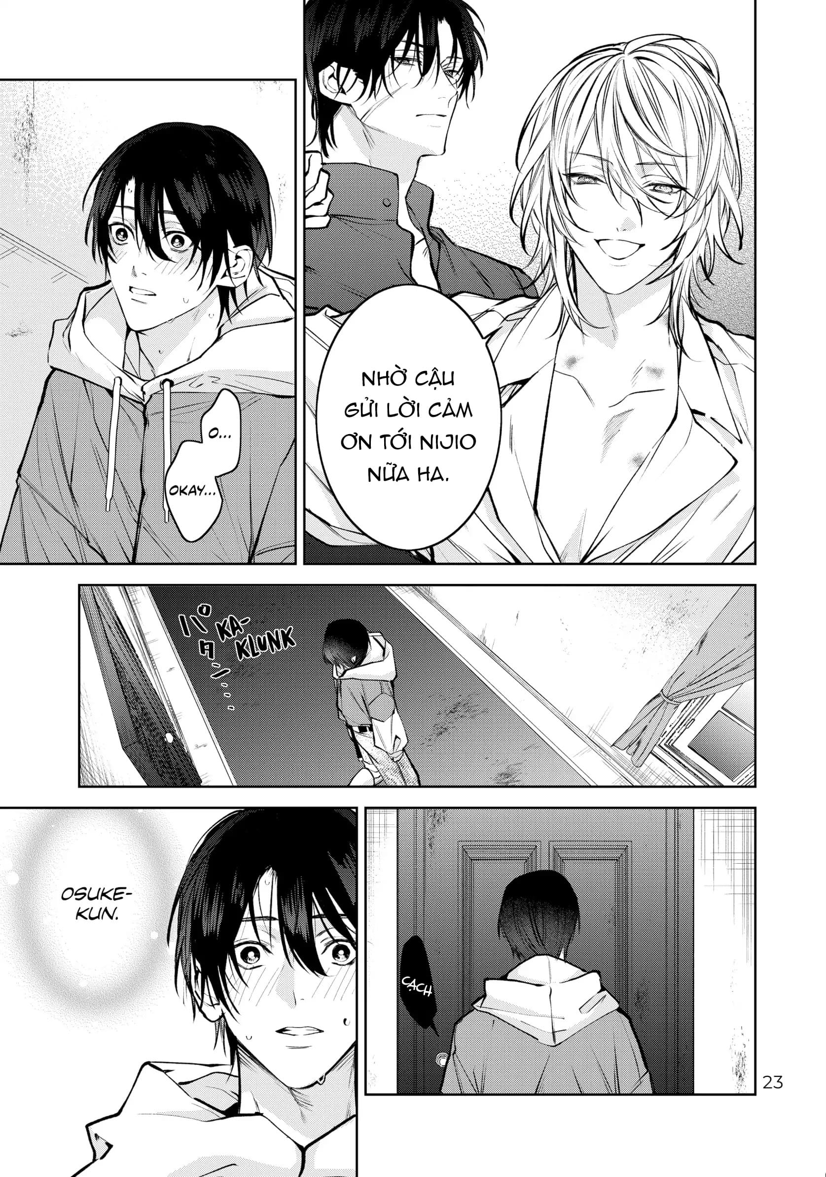 Bạn cùng phòng ồn ào: Vô gia cư nên tôi bắt đầu sống chung với một anh chàng đẹp trai trong căn hộ ma ám - Chap 5 - Trang 24