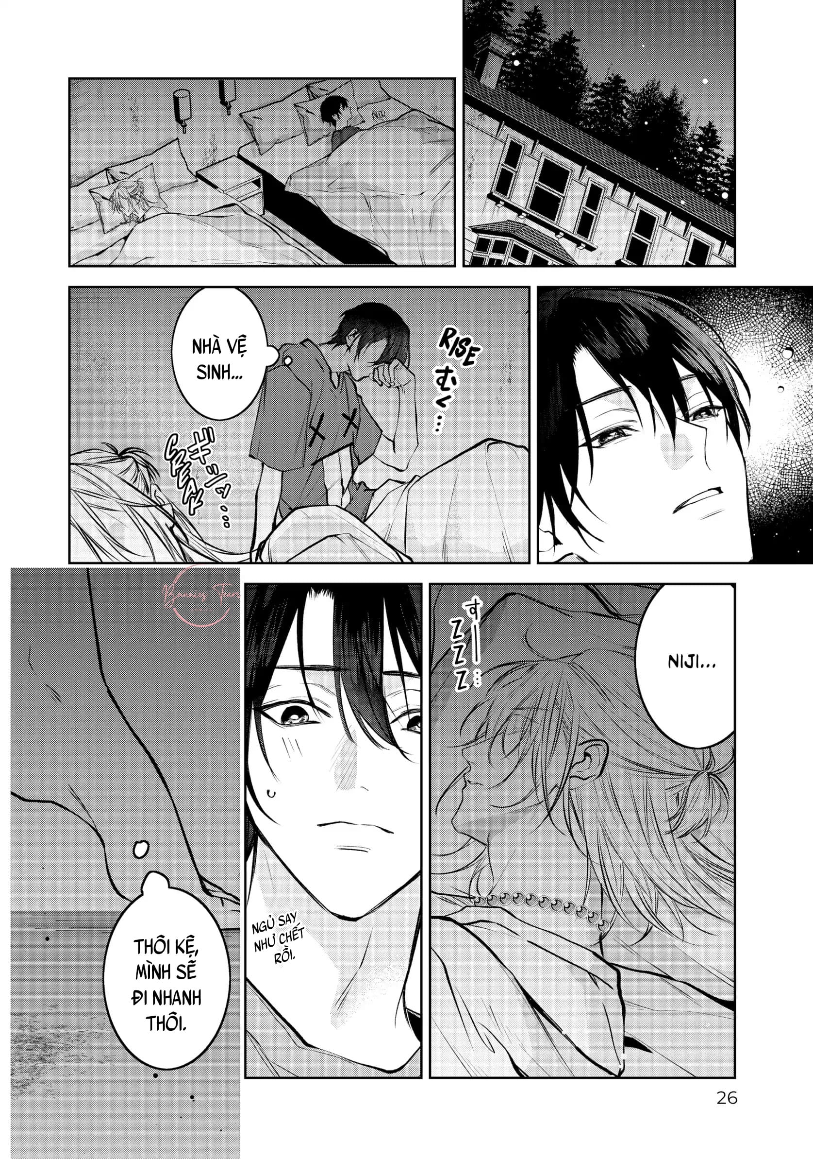 Bạn cùng phòng ồn ào: Vô gia cư nên tôi bắt đầu sống chung với một anh chàng đẹp trai trong căn hộ ma ám - Chap 5 - Trang 27