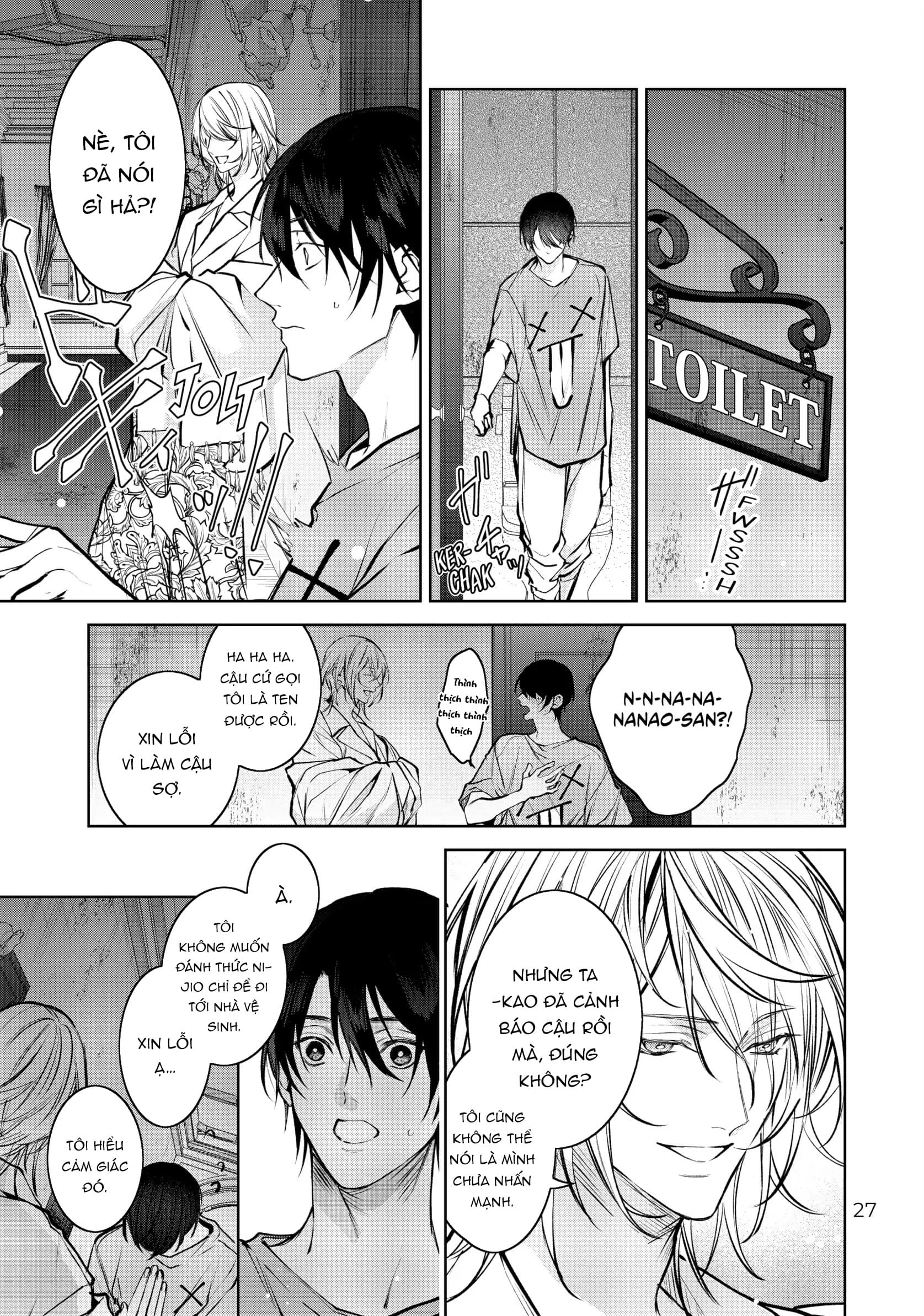 Bạn cùng phòng ồn ào: Vô gia cư nên tôi bắt đầu sống chung với một anh chàng đẹp trai trong căn hộ ma ám - Chap 5 - Trang 28