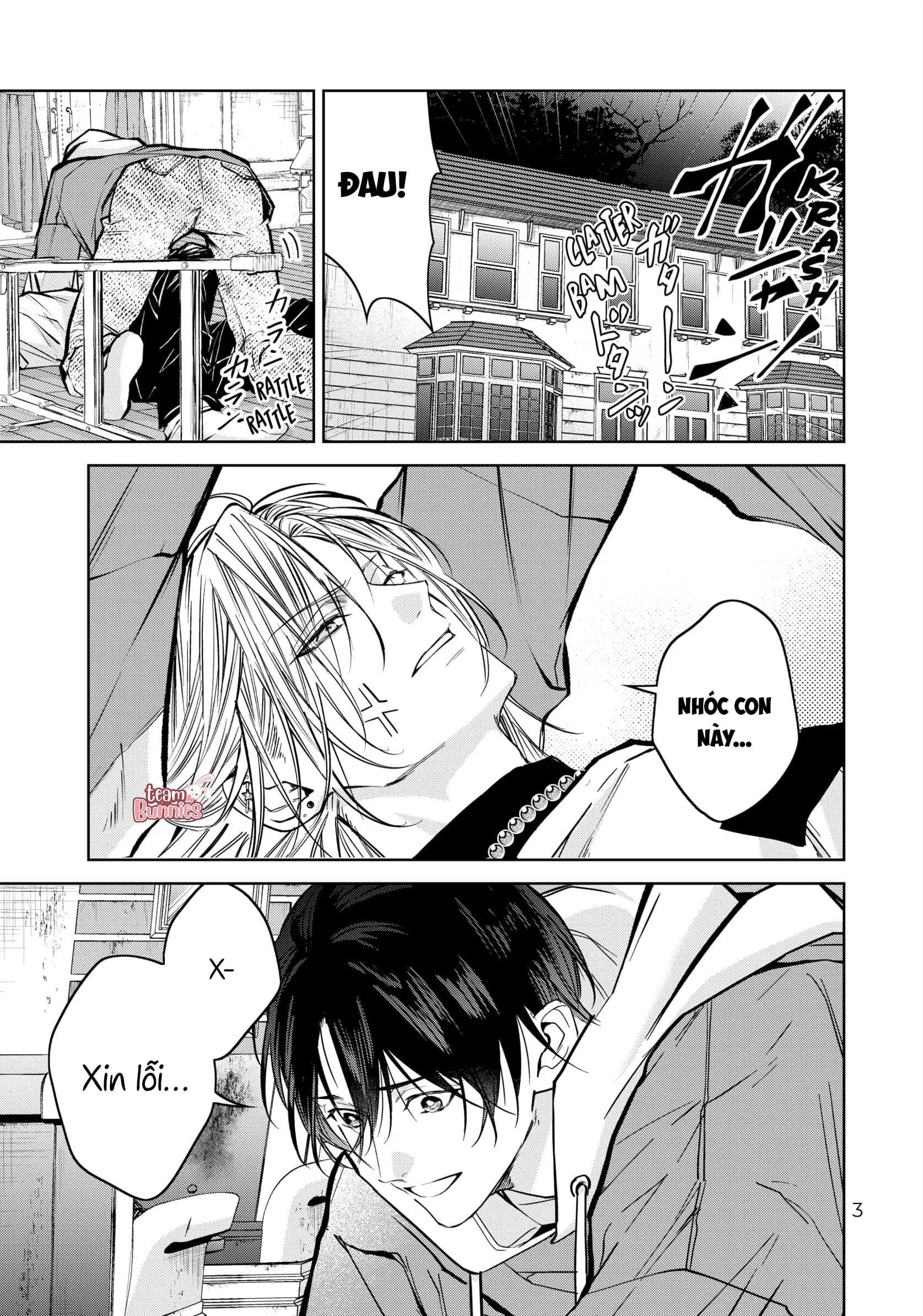 Bạn cùng phòng ồn ào: Vô gia cư nên tôi bắt đầu sống chung với một anh chàng đẹp trai trong căn hộ ma ám - Chap 5 - Trang 4