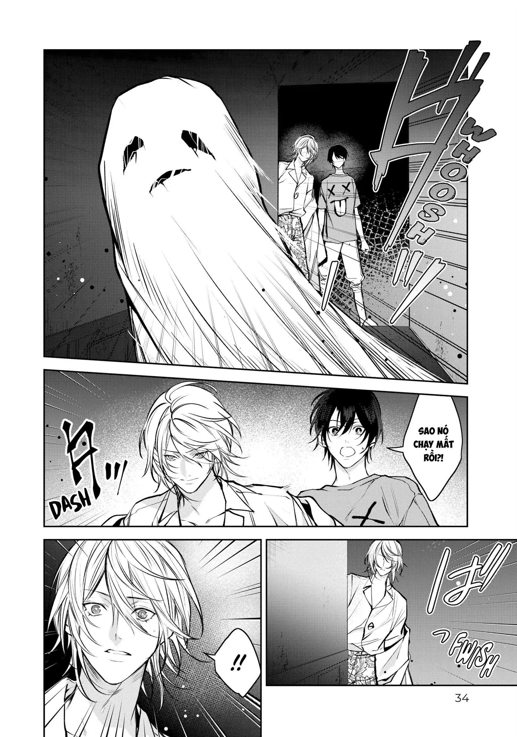 Bạn cùng phòng ồn ào: Vô gia cư nên tôi bắt đầu sống chung với một anh chàng đẹp trai trong căn hộ ma ám - Chap 5 - Trang 35