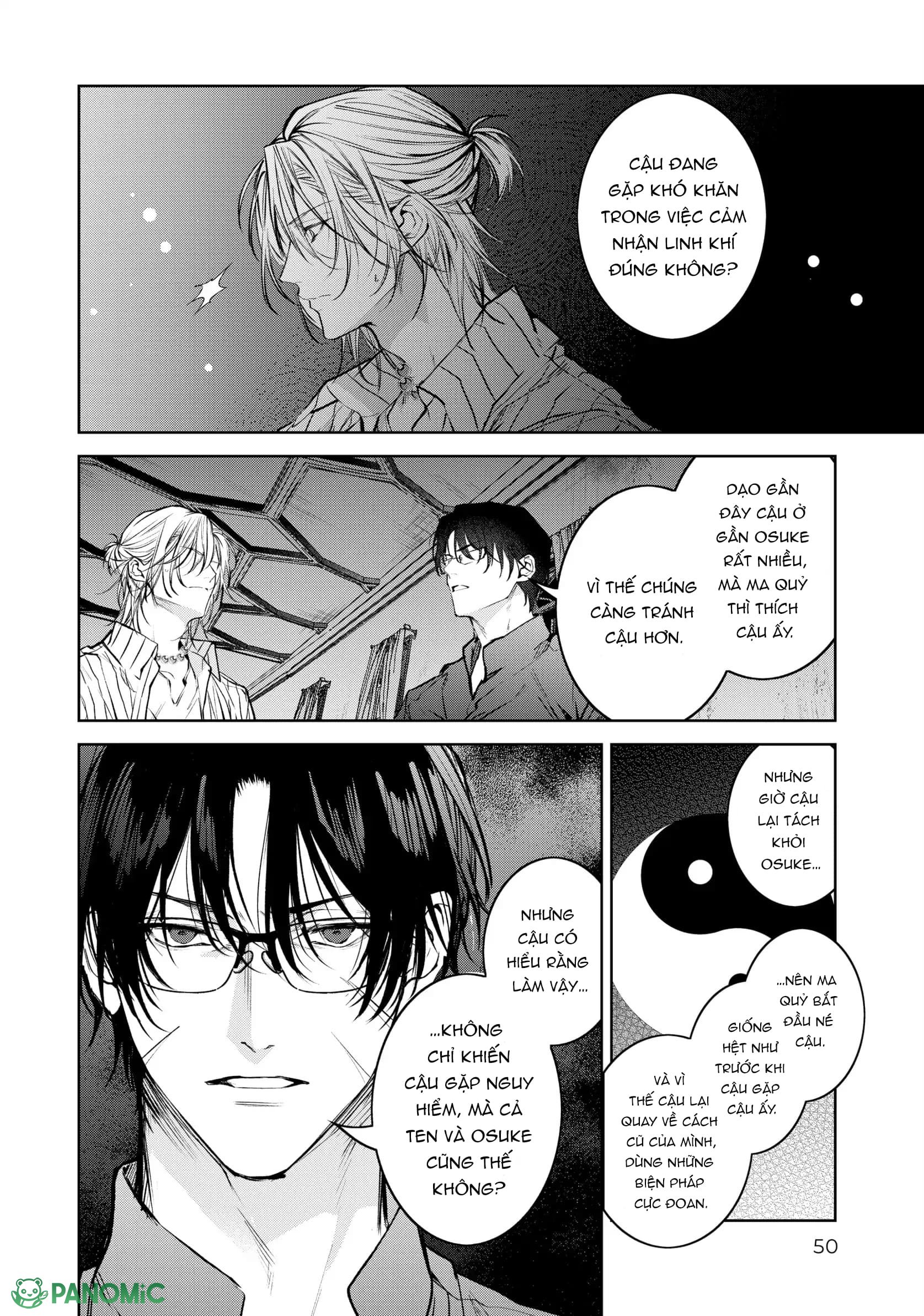 Bạn cùng phòng ồn ào: Vô gia cư nên tôi bắt đầu sống chung với một anh chàng đẹp trai trong căn hộ ma ám - Chap 6 - Trang 7