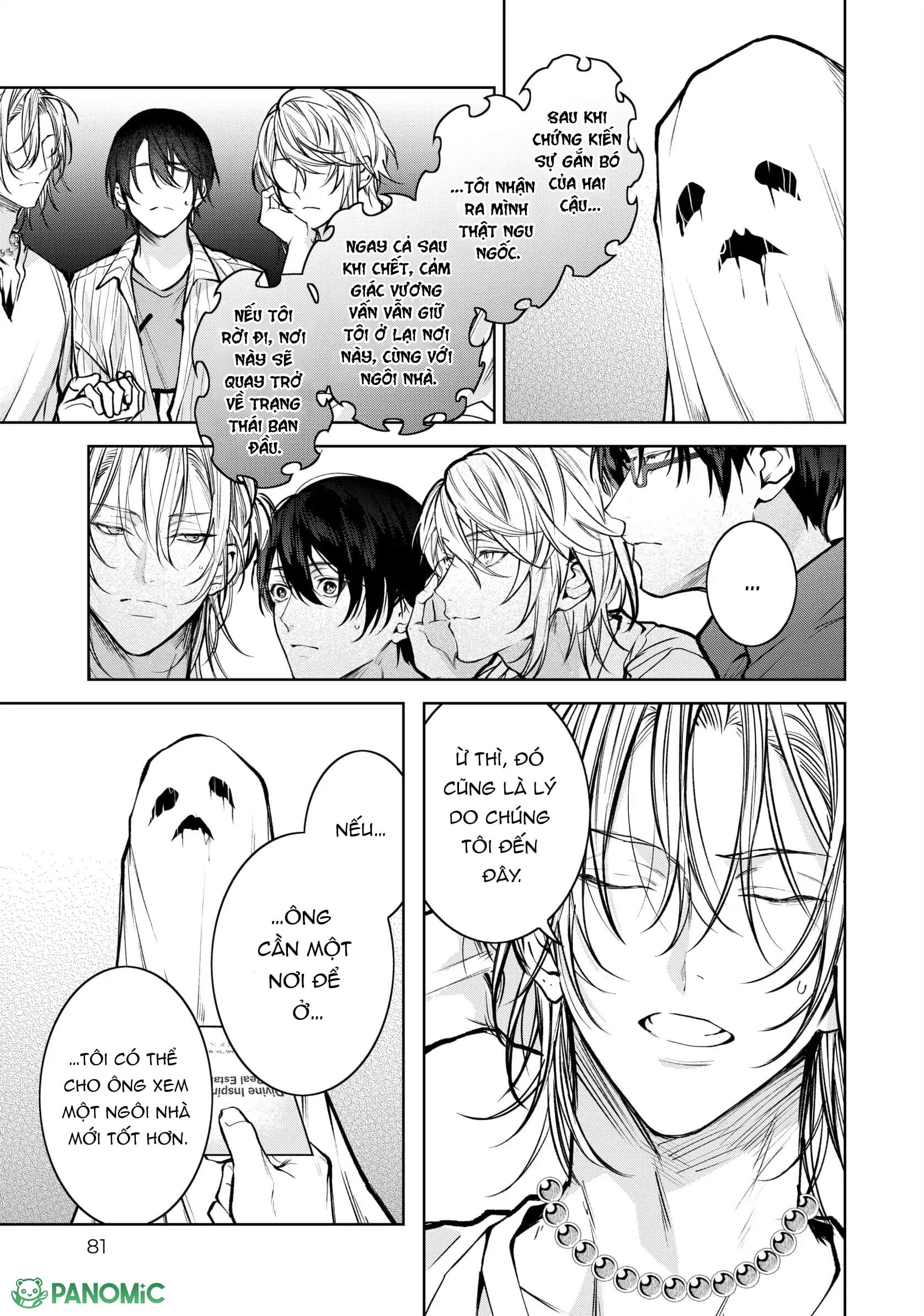 Bạn cùng phòng ồn ào: Vô gia cư nên tôi bắt đầu sống chung với một anh chàng đẹp trai trong căn hộ ma ám - Chap 6 - Trang 38