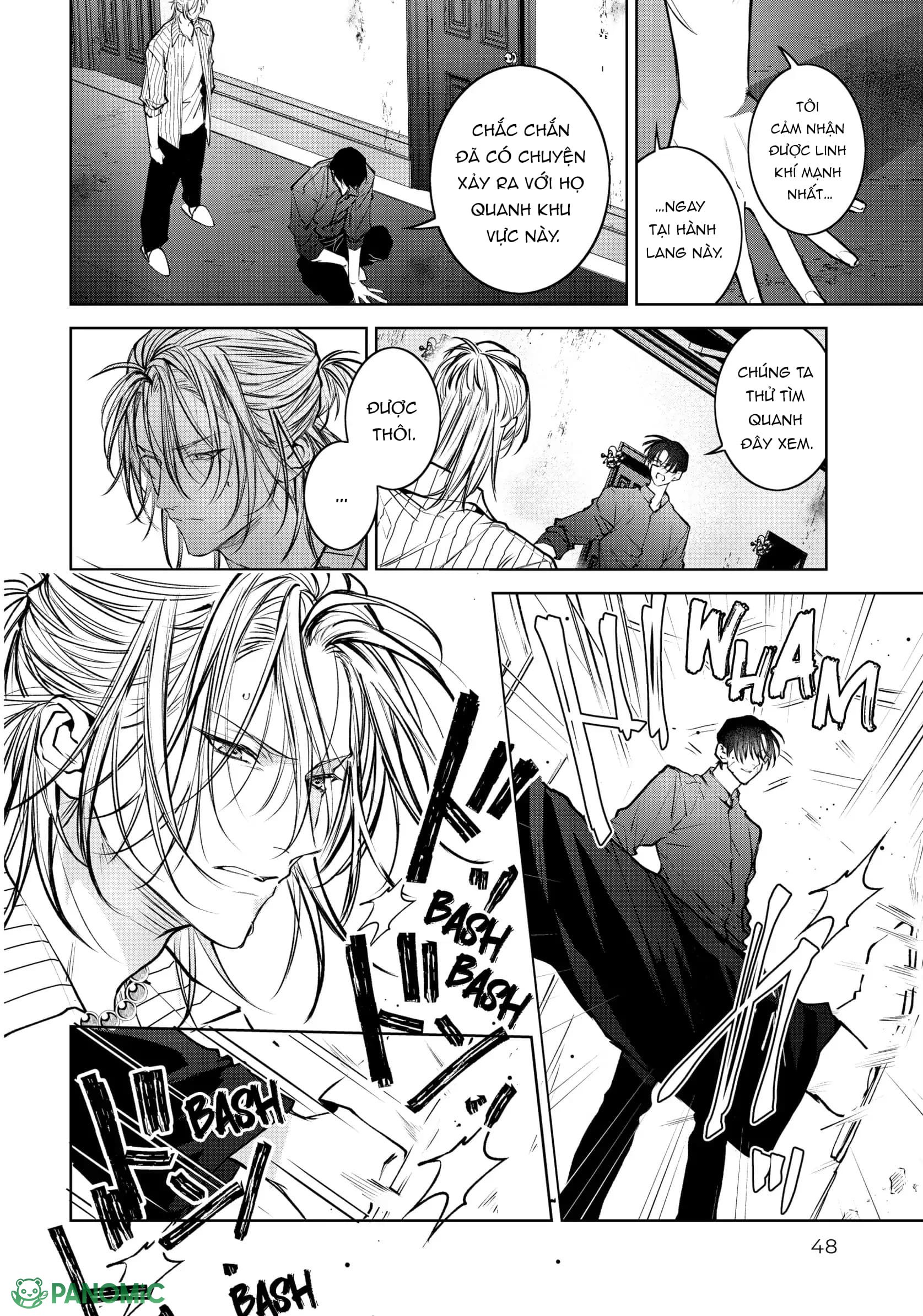 Bạn cùng phòng ồn ào: Vô gia cư nên tôi bắt đầu sống chung với một anh chàng đẹp trai trong căn hộ ma ám - Chap 6 - Trang 5