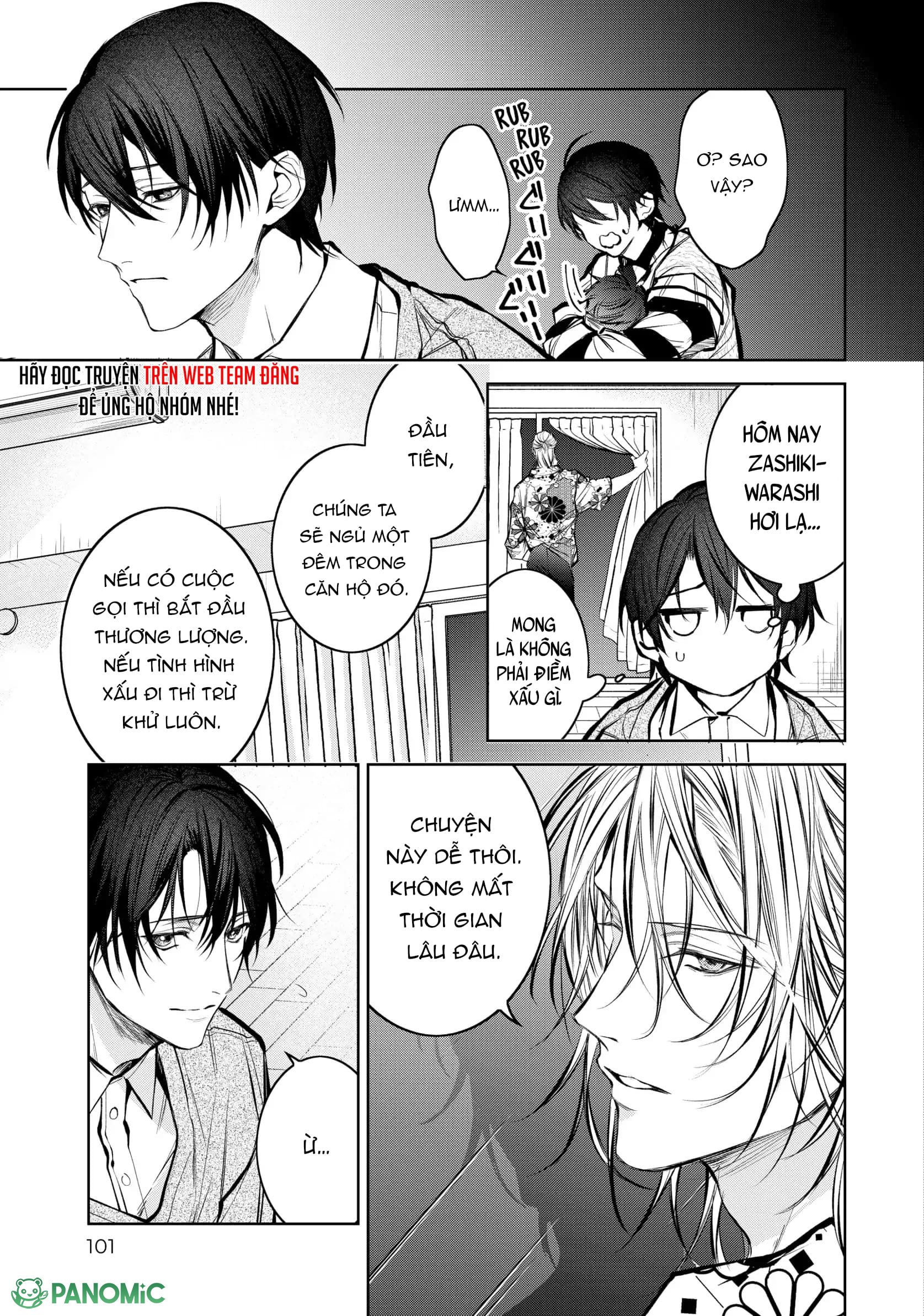 Bạn cùng phòng ồn ào: Vô gia cư nên tôi bắt đầu sống chung với một anh chàng đẹp trai trong căn hộ ma ám - Chap 7 - Trang 12