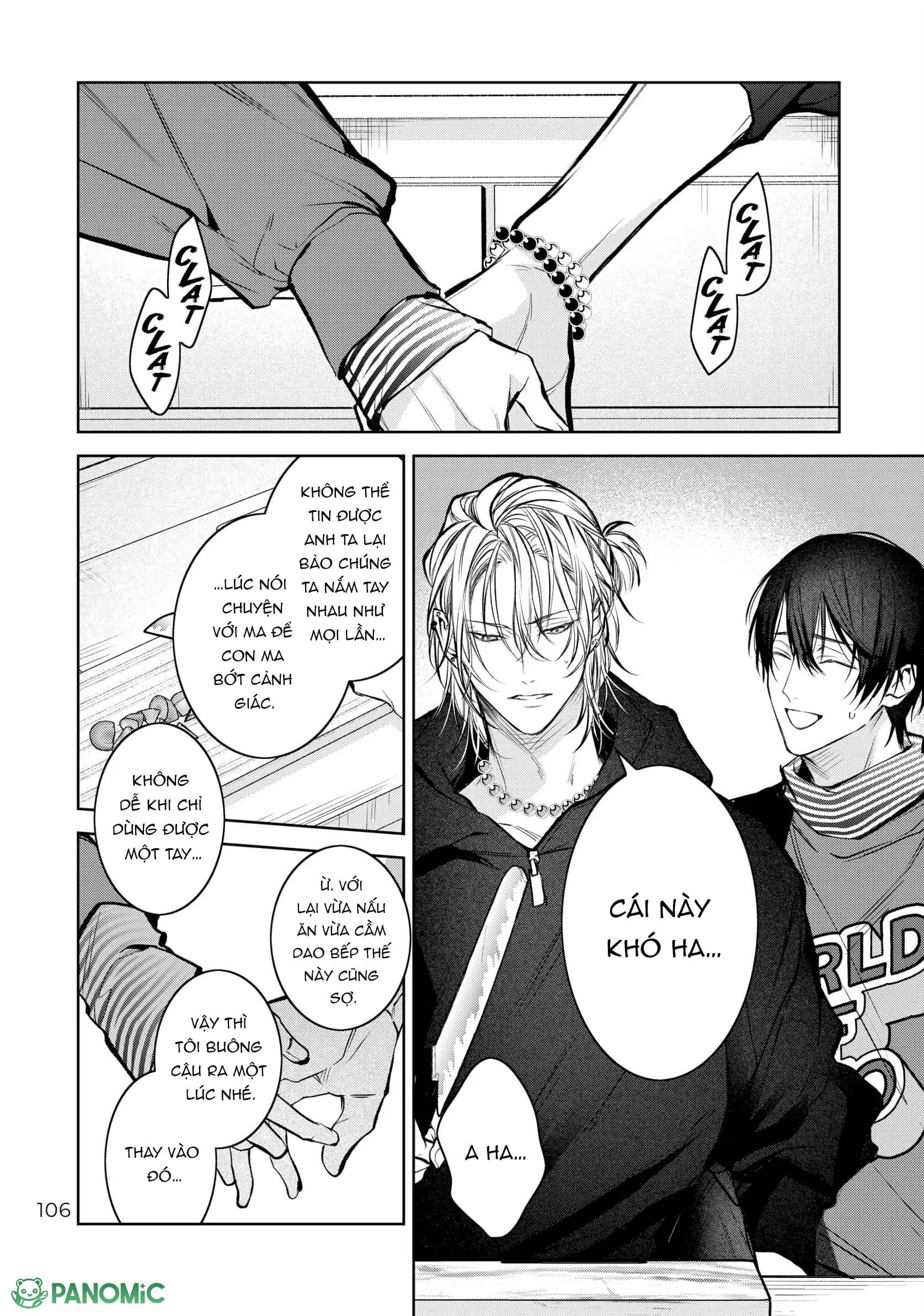 Bạn cùng phòng ồn ào: Vô gia cư nên tôi bắt đầu sống chung với một anh chàng đẹp trai trong căn hộ ma ám - Chap 7 - Trang 17