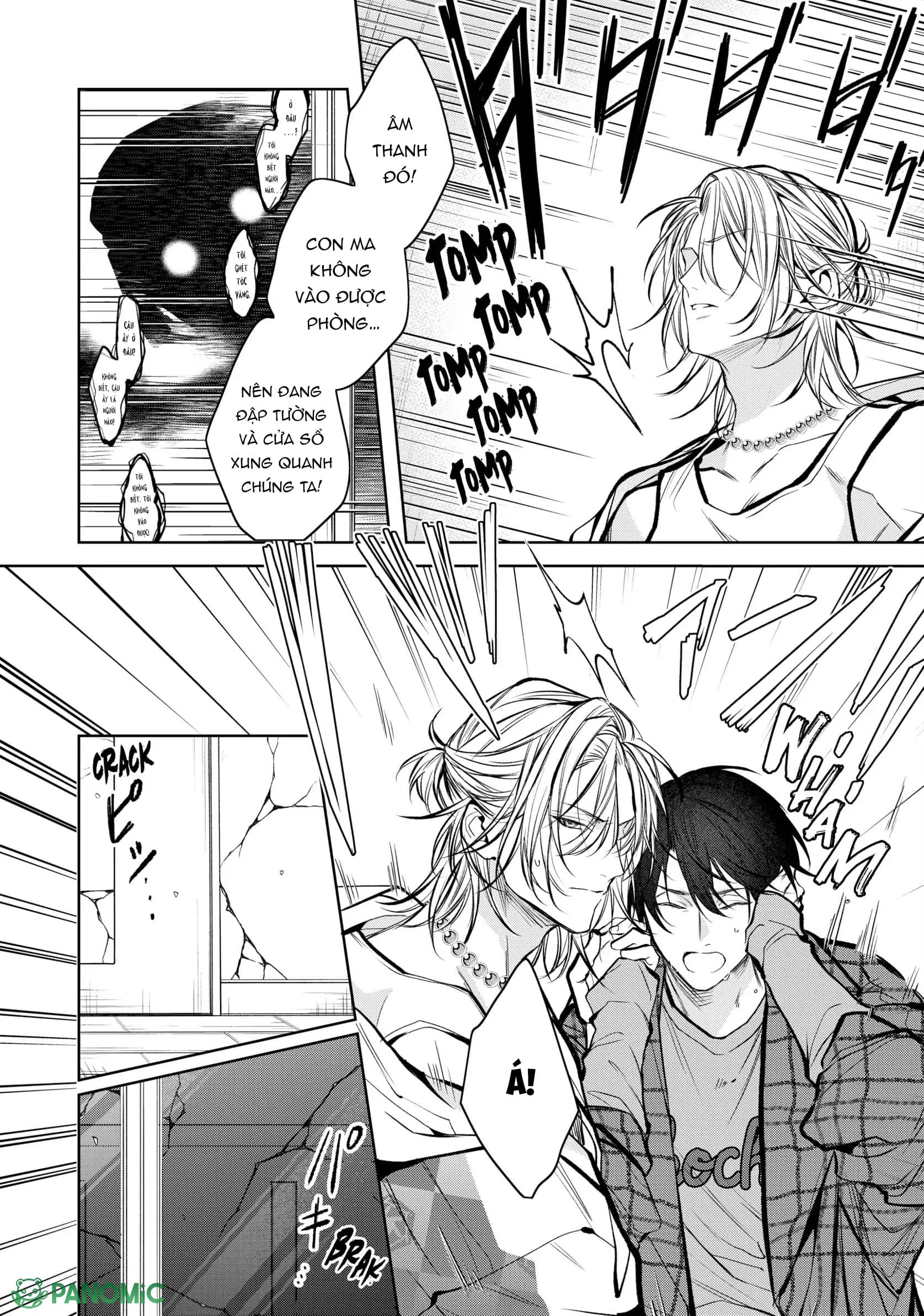 Bạn cùng phòng ồn ào: Vô gia cư nên tôi bắt đầu sống chung với một anh chàng đẹp trai trong căn hộ ma ám - Chap 7 - Trang 25