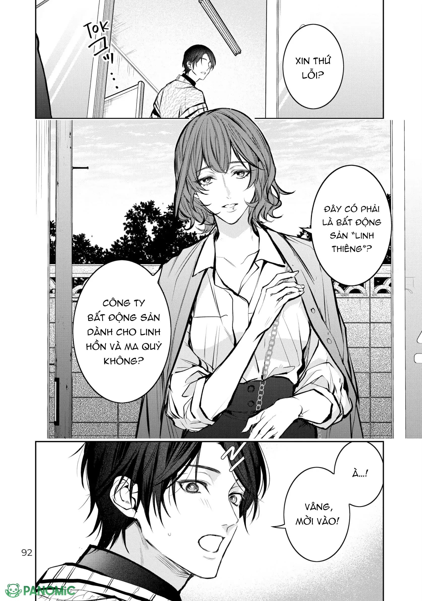 Bạn cùng phòng ồn ào: Vô gia cư nên tôi bắt đầu sống chung với một anh chàng đẹp trai trong căn hộ ma ám - Chap 7 - Trang 3