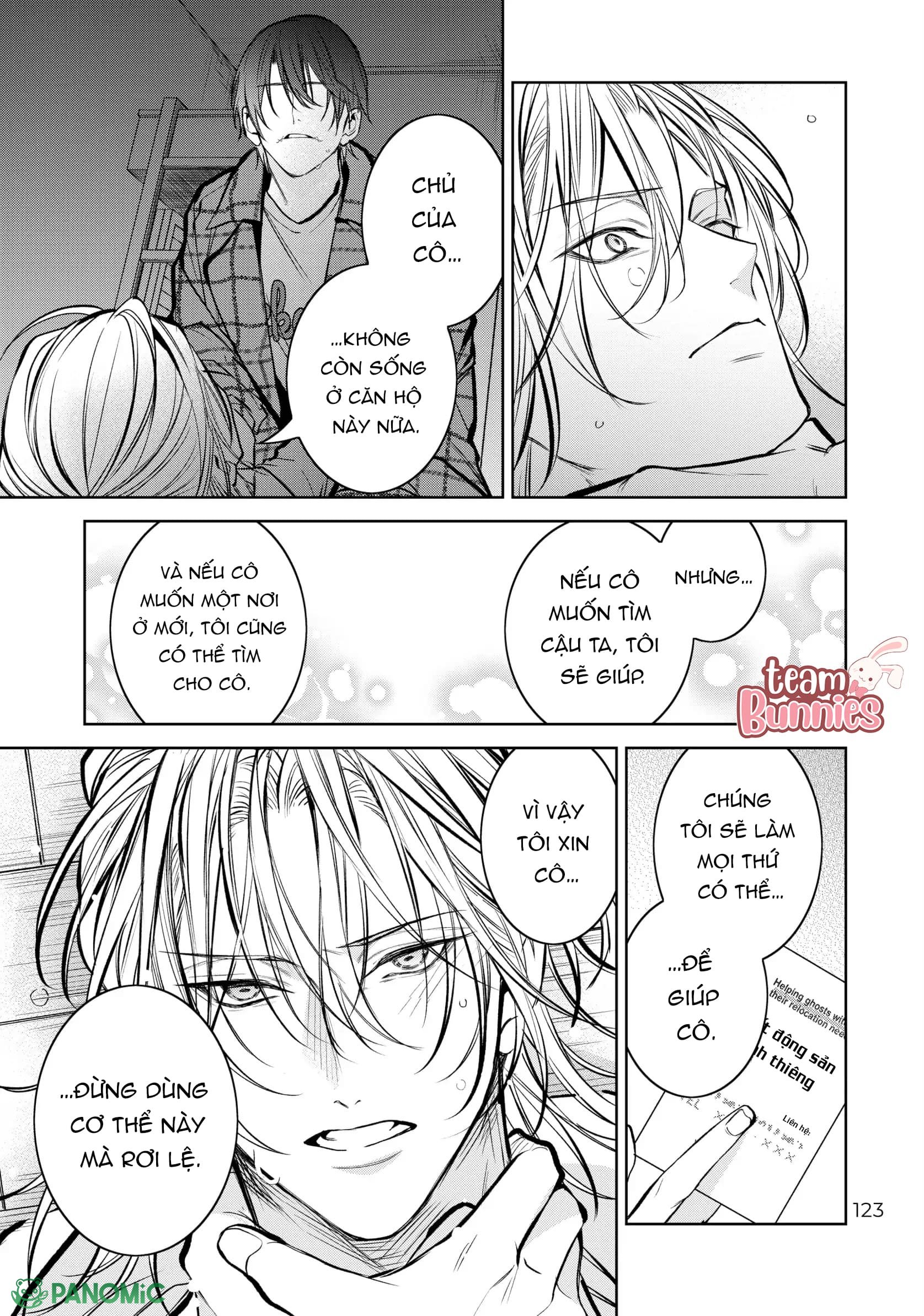 Bạn cùng phòng ồn ào: Vô gia cư nên tôi bắt đầu sống chung với một anh chàng đẹp trai trong căn hộ ma ám - Chap 7 - Trang 34